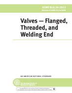 Standard ASME B16.34:2013 2013 preview