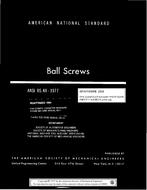Standard ASME B5.48:1977(R2013) 1977 preview