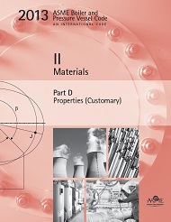 BPVC Section II-Materials-Part D-Properties-(Customary)