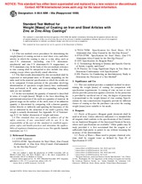 WITHDRAWN ASTM A90/A90M-95a(1999) 10.4.2001 preview