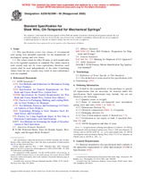 WITHDRAWN ASTM A229/A229M-99(2005) 1.5.2005 preview