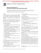 WITHDRAWN ASTM A231/A231M-96(2002) 10.3.1996 preview