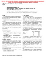 WITHDRAWN ASTM A291-95(1999) 10.9.1999 preview