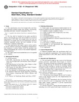 WITHDRAWN ASTM A322-91(1996) 15.8.1991 preview