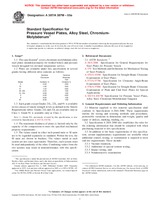 WITHDRAWN ASTM A387/A387M-05a 1.10.2005 preview