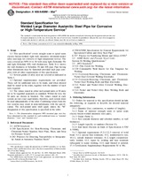 WITHDRAWN ASTM A409/A409M-95ae1 10.3.2001 preview