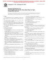 WITHDRAWN ASTM A426-92(1997) 15.7.1992 preview