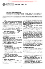 WITHDRAWN ASTM A449-78a 1.1.1900 preview