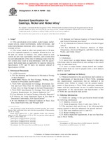 WITHDRAWN ASTM A494/A494M-03a 1.10.2003 preview