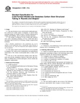 WITHDRAWN ASTM A500-01a 10.9.2001 preview