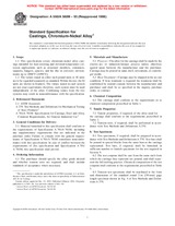 WITHDRAWN ASTM A560/A560M-93(1998) 10.5.1998 preview