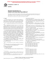 WITHDRAWN ASTM A563M-03 1.10.2003 preview