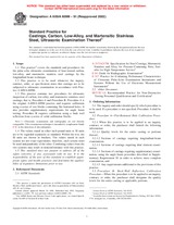 WITHDRAWN ASTM A609/A609M-91(2002) 15.12.1991 preview