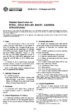 WITHDRAWN ASTM A611-72(1979) 1.1.1900 preview