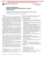 WITHDRAWN ASTM A615/A615M-00 10.10.2001 preview