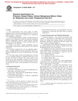 WITHDRAWN ASTM A662/A662M-01e1 10.9.2001 preview