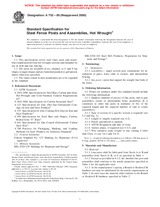 WITHDRAWN ASTM A702-89(2000) 1.1.2000 preview