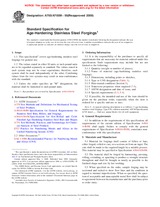 WITHDRAWN ASTM A705/A705M-95(2009) 1.5.2009 preview