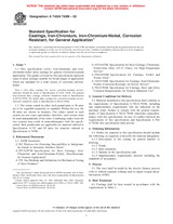 WITHDRAWN ASTM A743/A743M-03 10.5.2003 preview