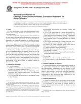 WITHDRAWN ASTM A744/A744M-00(2004) 1.10.2004 preview