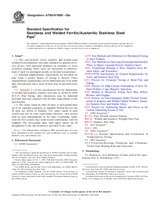 WITHDRAWN ASTM A790/A790M-09a 1.10.2009 preview