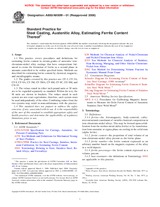 WITHDRAWN ASTM A800/A800M-01(2006) 10.3.2001 preview