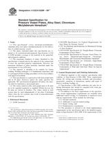 WITHDRAWN ASTM A832/A832M-99e1 10.3.1999 preview