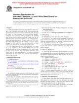 WITHDRAWN ASTM A910/A910M-05 1.3.2005 preview