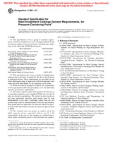 WITHDRAWN ASTM A985-01 10.12.2001 preview
