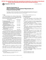 WITHDRAWN ASTM A985-98a 10.12.2001 preview