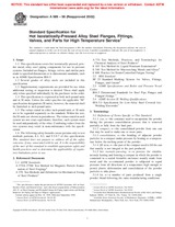 WITHDRAWN ASTM A989-98(2002) 10.3.1998 preview