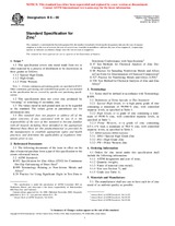 WITHDRAWN ASTM B6-00 10.10.2000 preview