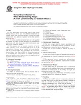 WITHDRAWN ASTM B23-00(2005) 1.11.2005 preview