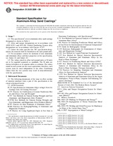WITHDRAWN ASTM B26/B26M-99 10.4.2001 preview