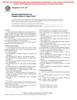 WITHDRAWN ASTM B30-00E1 10.3.2000 preview