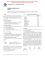 WITHDRAWN ASTM B39-79(1999) 10.5.1999 preview