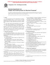 WITHDRAWN ASTM B49-98(2004) 1.5.2004 preview