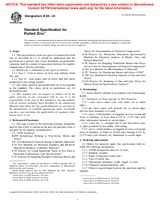 WITHDRAWN ASTM B69-01 10.11.2001 preview