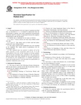 WITHDRAWN ASTM B69-01a(2005) 1.11.2005 preview