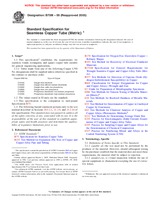 WITHDRAWN ASTM B75M-99(2005) 1.3.2005 preview