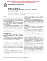 WITHDRAWN ASTM B78-90(2007) 1.5.2007 preview