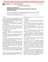WITHDRAWN ASTM B78-90(1995)e1 1.1.2001 preview