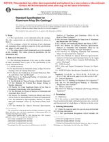 WITHDRAWN ASTM B85-99 10.4.2002 preview