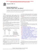 WITHDRAWN ASTM B88M-05 1.10.2005 preview