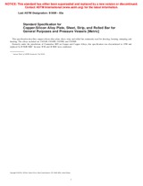 WITHDRAWN ASTM B96M-93a 1.1.1993 preview