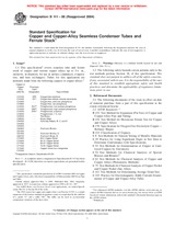 WITHDRAWN ASTM B111-98(2004) 1.5.2004 preview