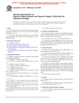 WITHDRAWN ASTM B116-95(2007) 15.3.2007 preview