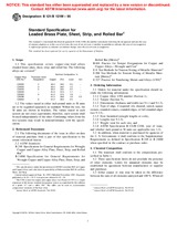 WITHDRAWN ASTM B121/B121M-95 10.4.2001 preview