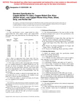 WITHDRAWN ASTM B122/B122M-95 10.5.2001 preview