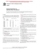 WITHDRAWN ASTM B135M-00(2006) 15.3.2006 preview